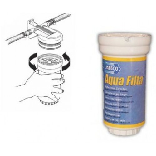 Jabsco Aqua Filta Replacement Cartridge – Fresh Water Filter 59100-0000 (Refill)